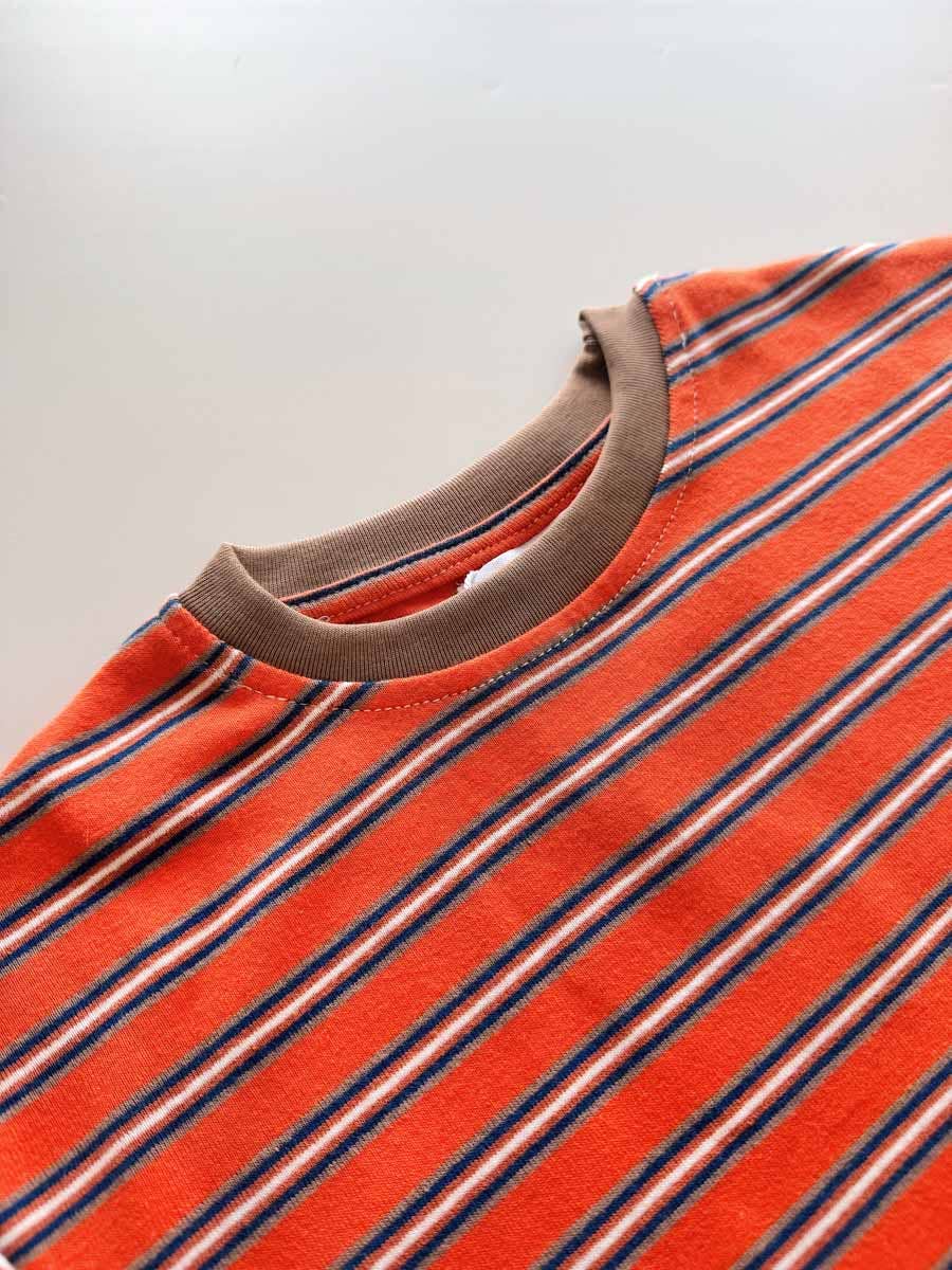Tuscany Colour Block Stripe Tee - COMING SOON