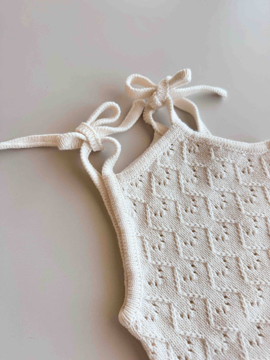 Mila Pointelle Romper - COMING SOON