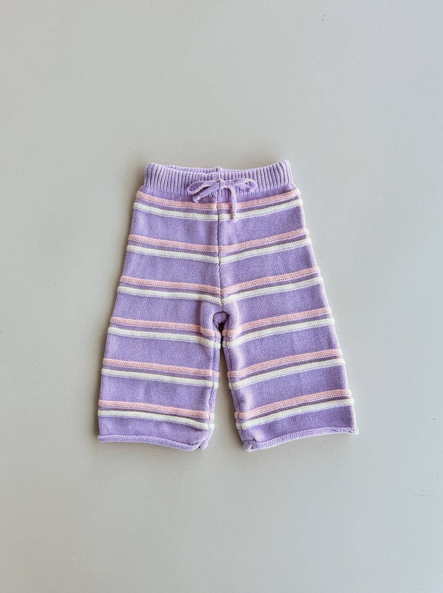 Raised Stripe Knit Set - COMING SOON