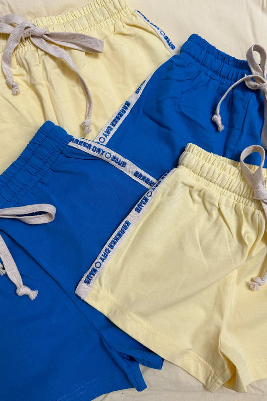 Kids Racer Club Shorts - Blue
