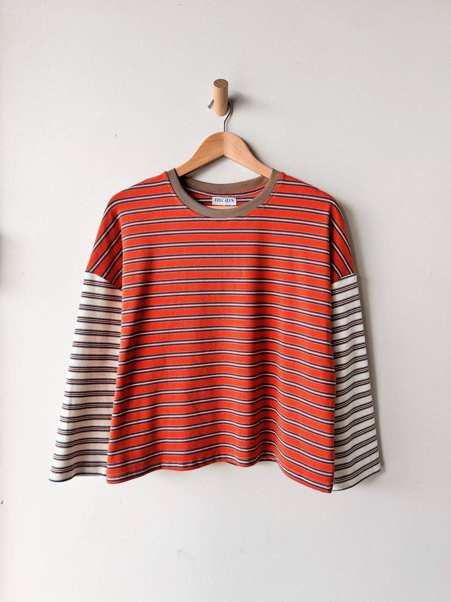 Women's Colour Block Tuscany Stripe Tee