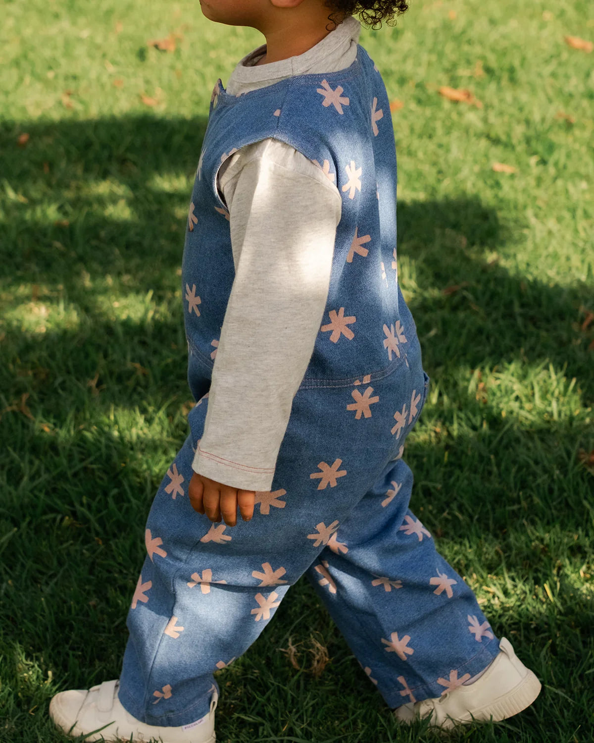 Organic Starlight Denim Jumpsuit