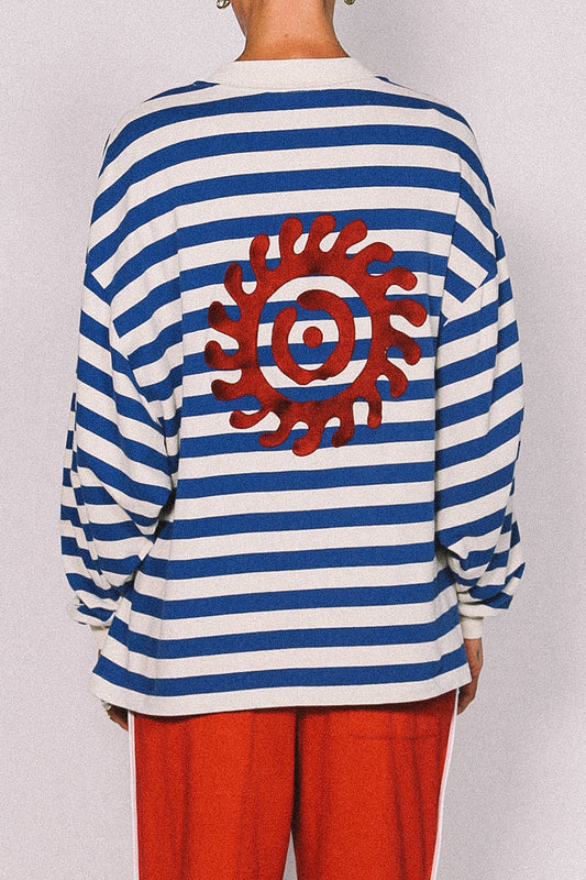 Nautical L/S Tee - Blue
