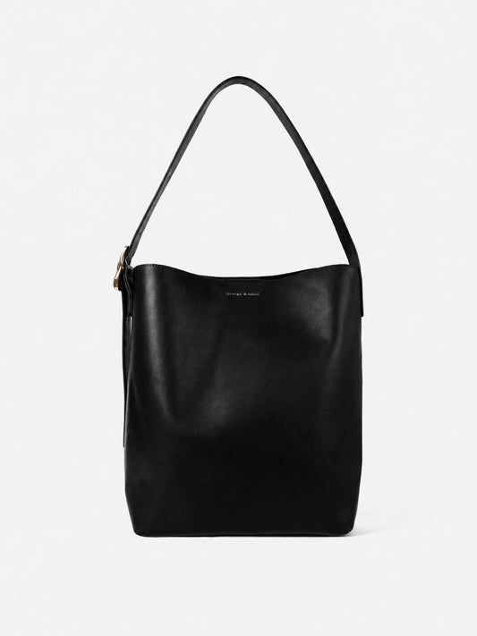 Gwen Black Bucket Bag