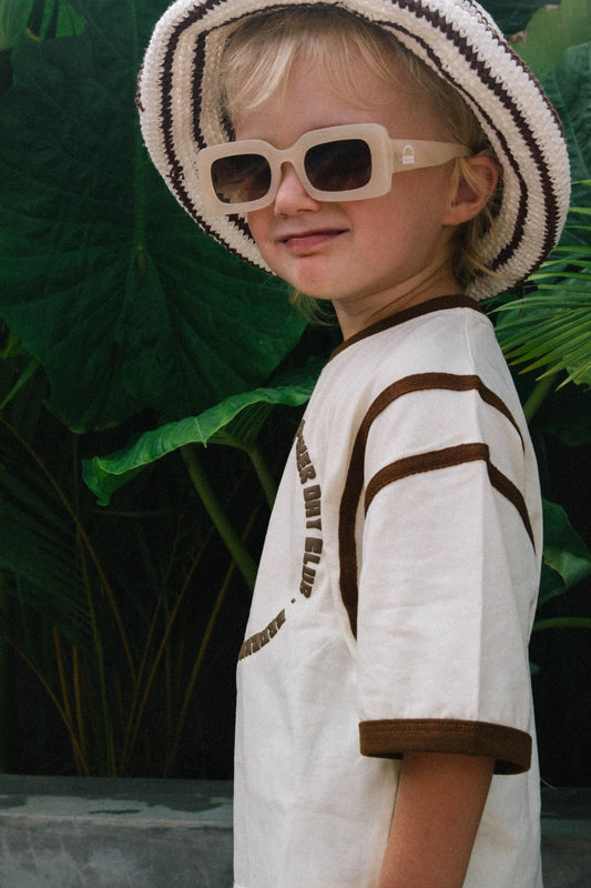 Kids Racer Club Tee - Butter