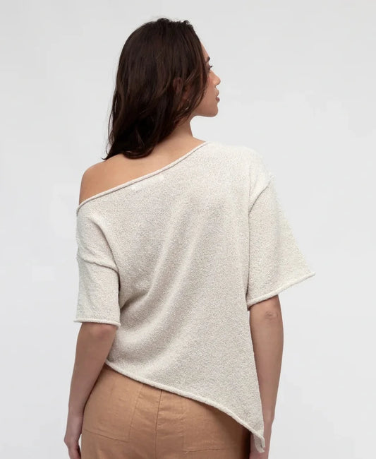 Asymmetrical Knit Top