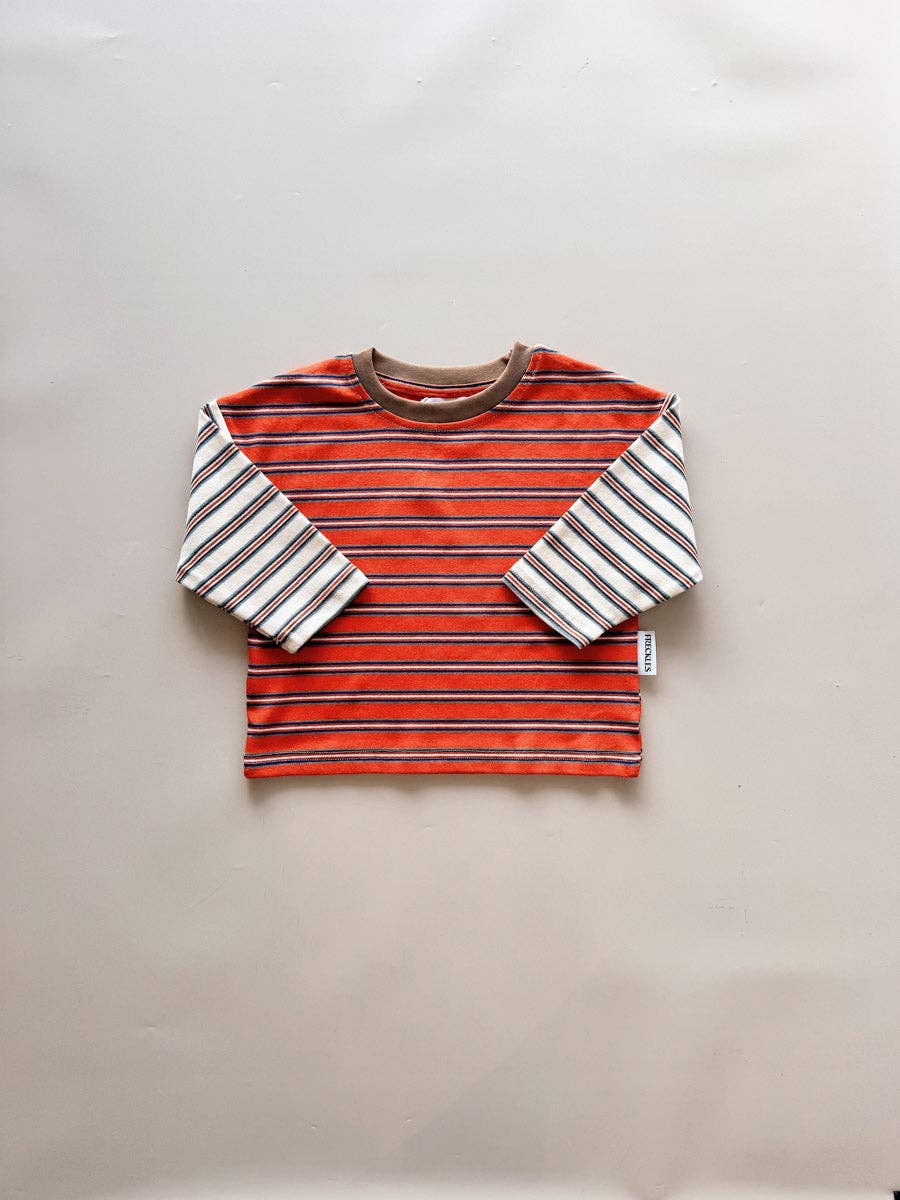 Tuscany Colour Block Stripe Tee - COMING SOON