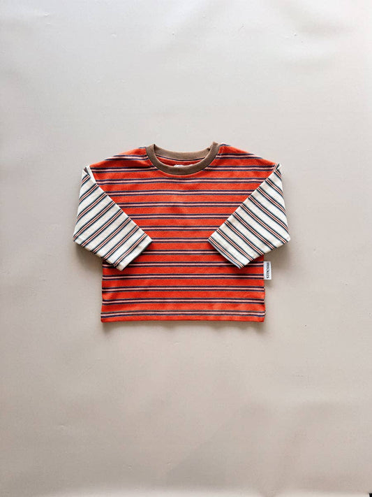Tuscany Colour Block Stripe Tee - COMING SOON