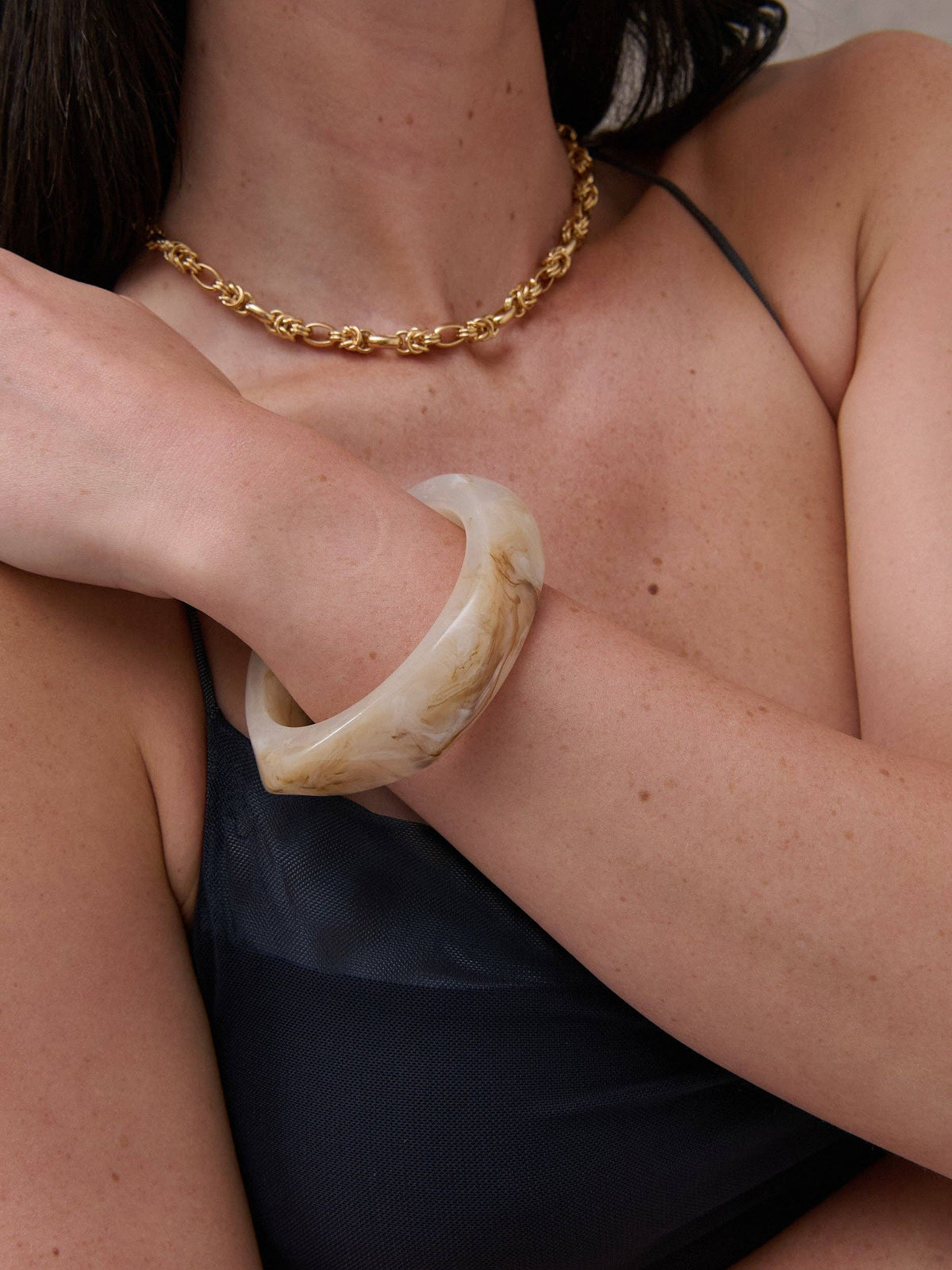 Angular Cuff Bangle