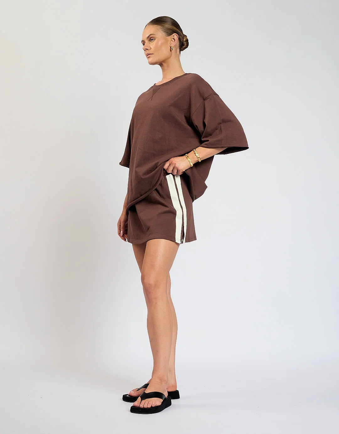 Maya Mini Skirt | Chocolate