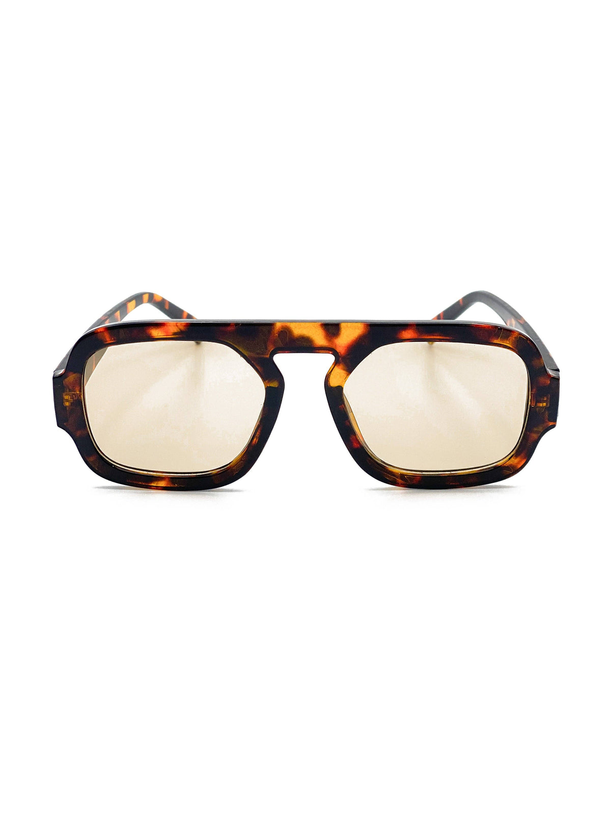 Retro Dark Tort Aviators