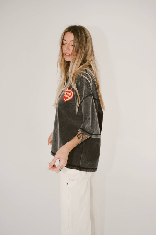 Sorry Mom Tee - Vintage Black - COMING SOON