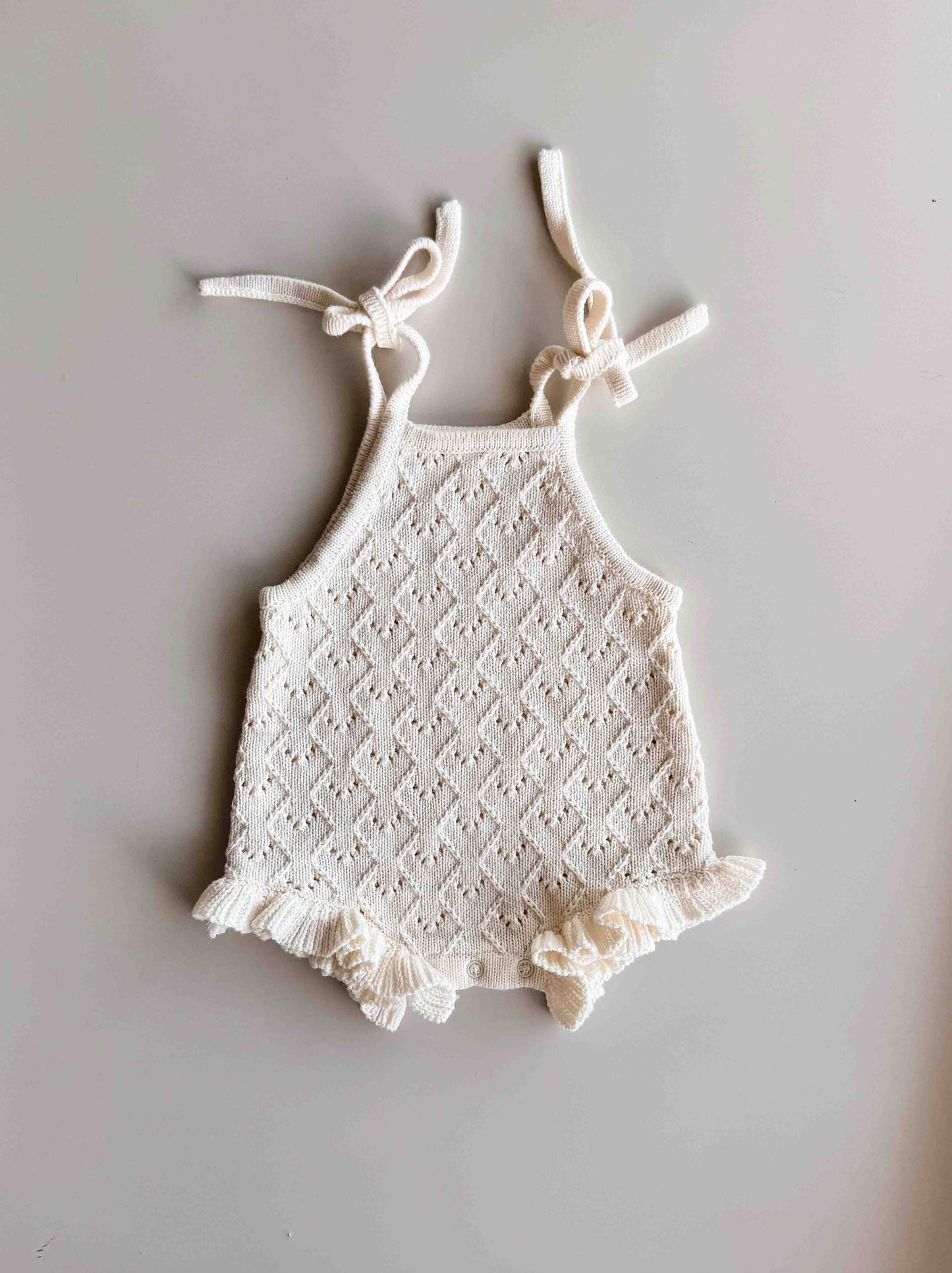 Mila Pointelle Romper - COMING SOON