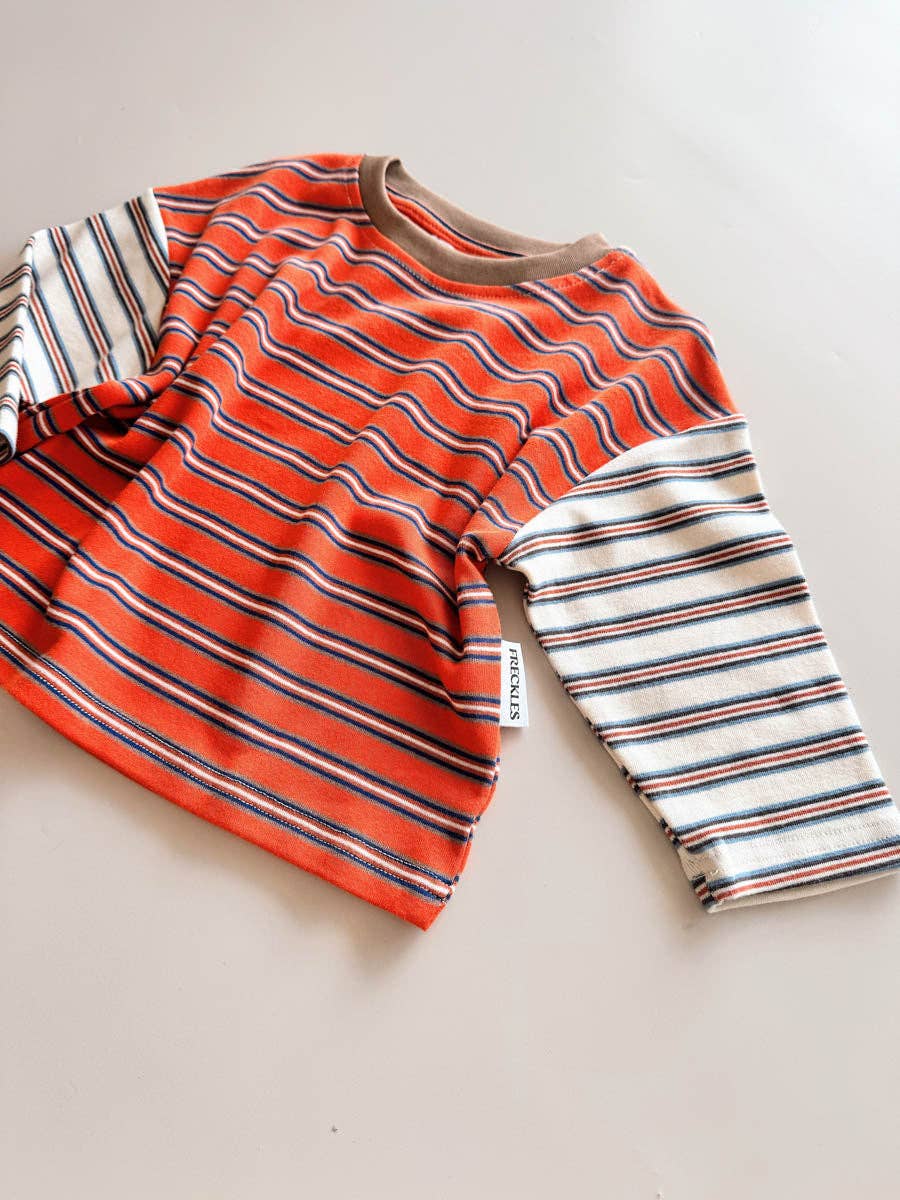 Tuscany Colour Block Stripe Tee - COMING SOON