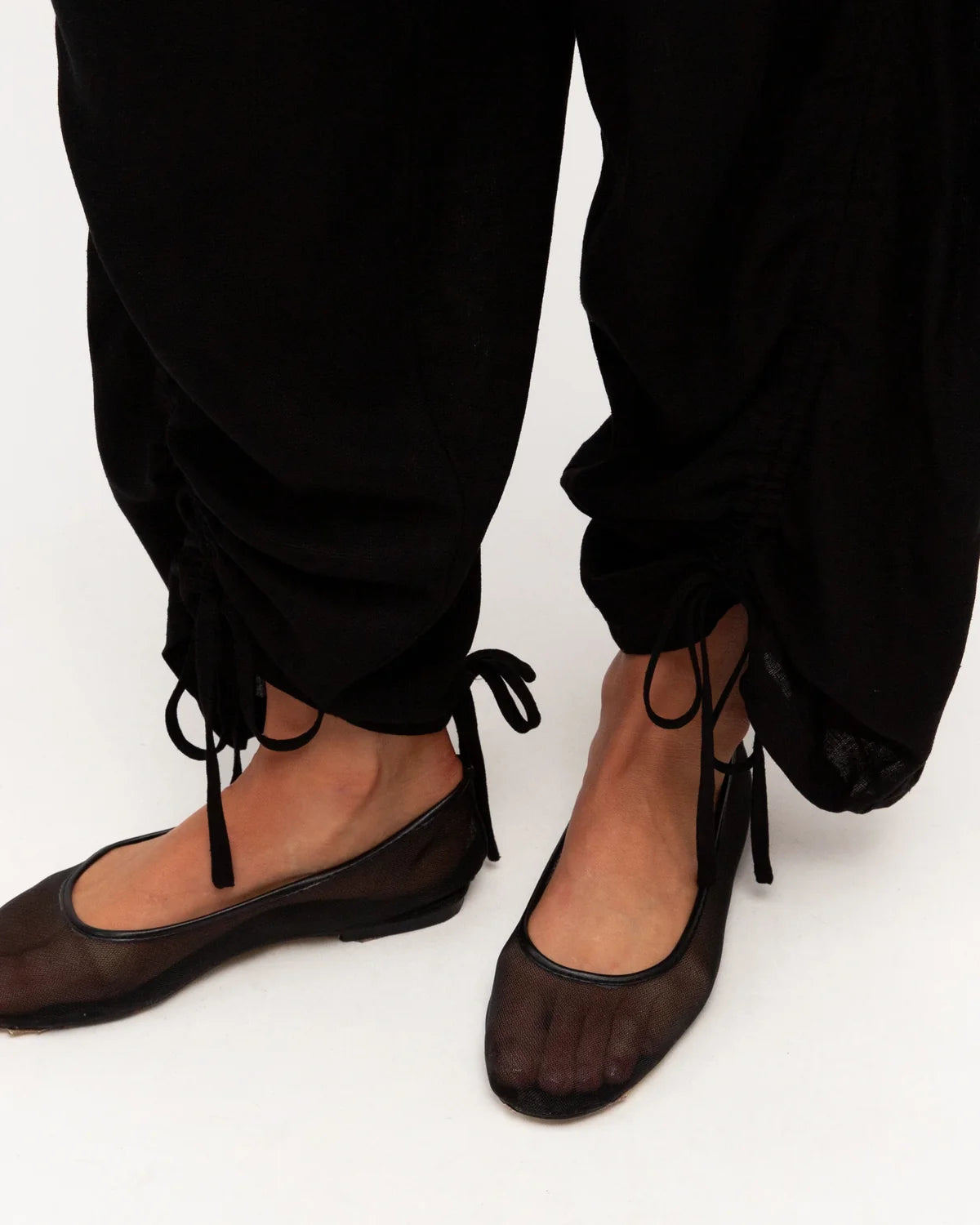 Gathered Front Pant