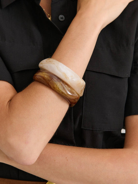 Angular Cuff Bangle