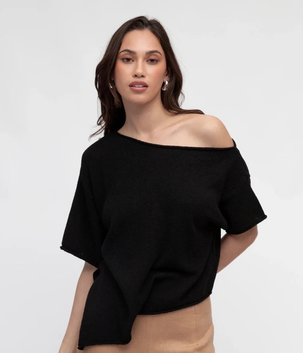 Asymmetrical Knit Top