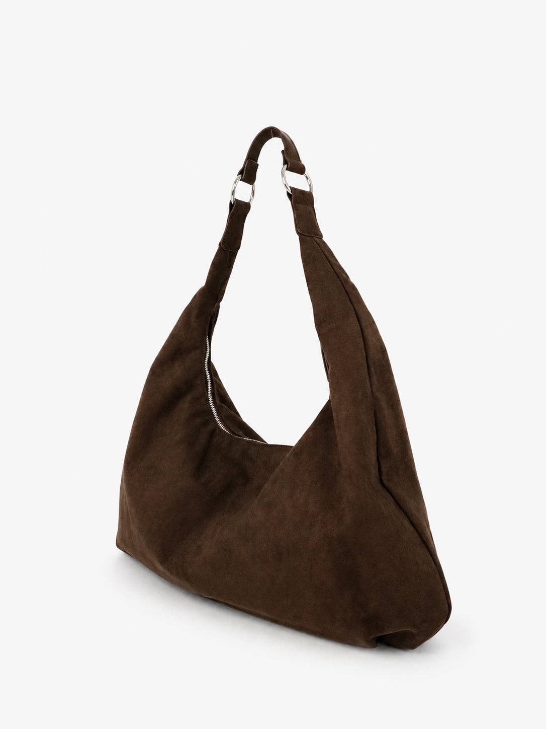 Organica Brown Hobo Shoulder Bag