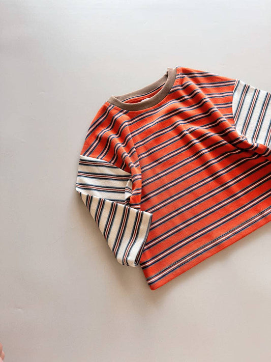 Tuscany Colour Block Stripe Tee - COMING SOON