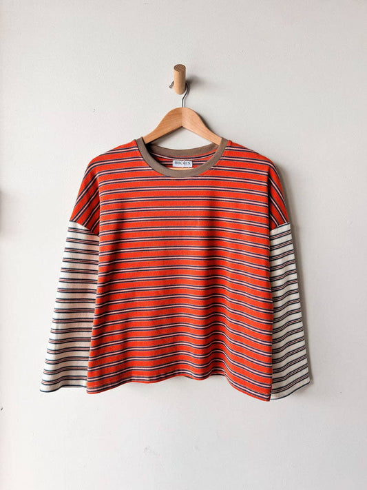 Women's Colour Block Tuscany Stripe Tee
