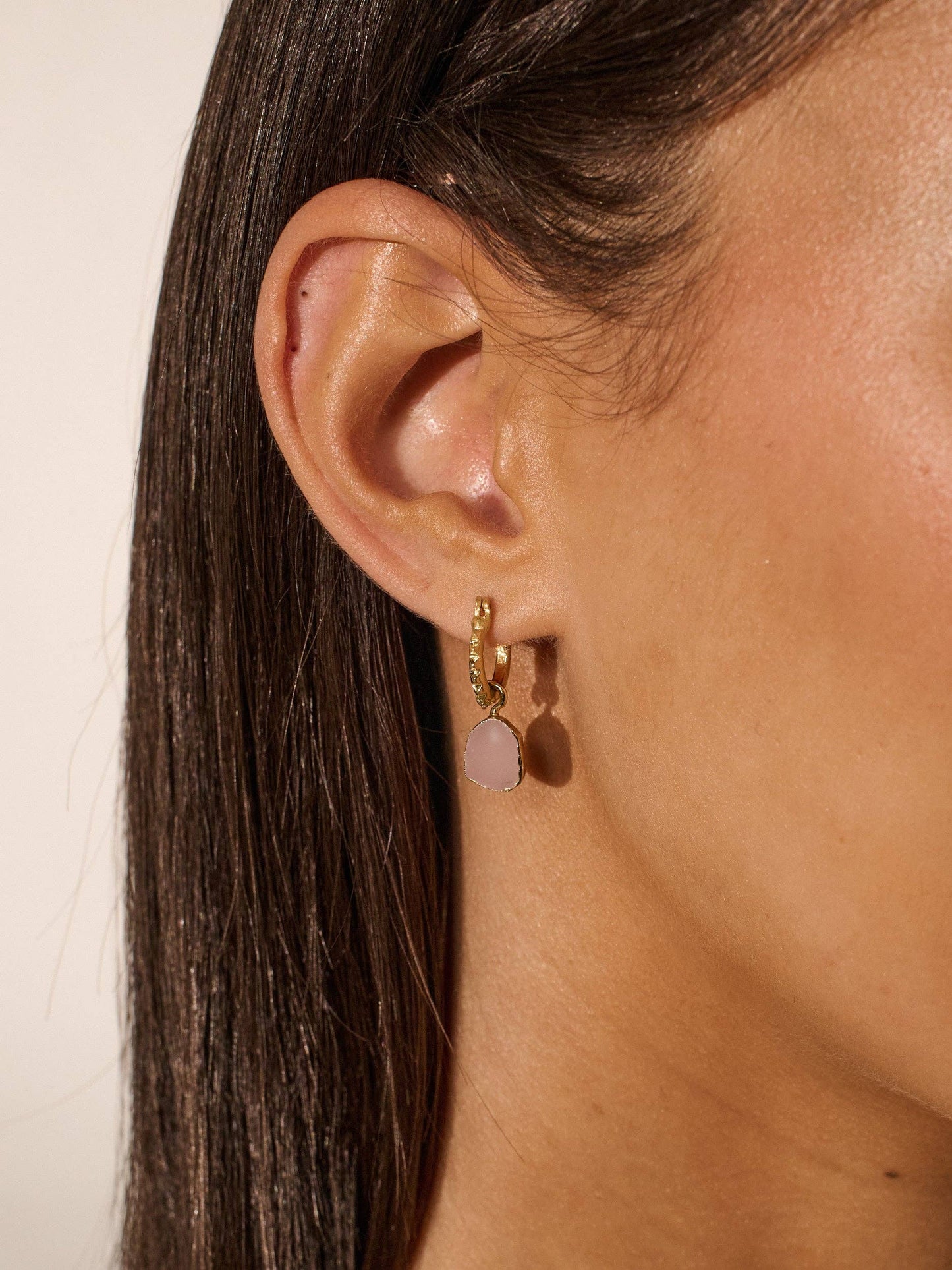 Airin Stone 18K Gold Plated Earrings