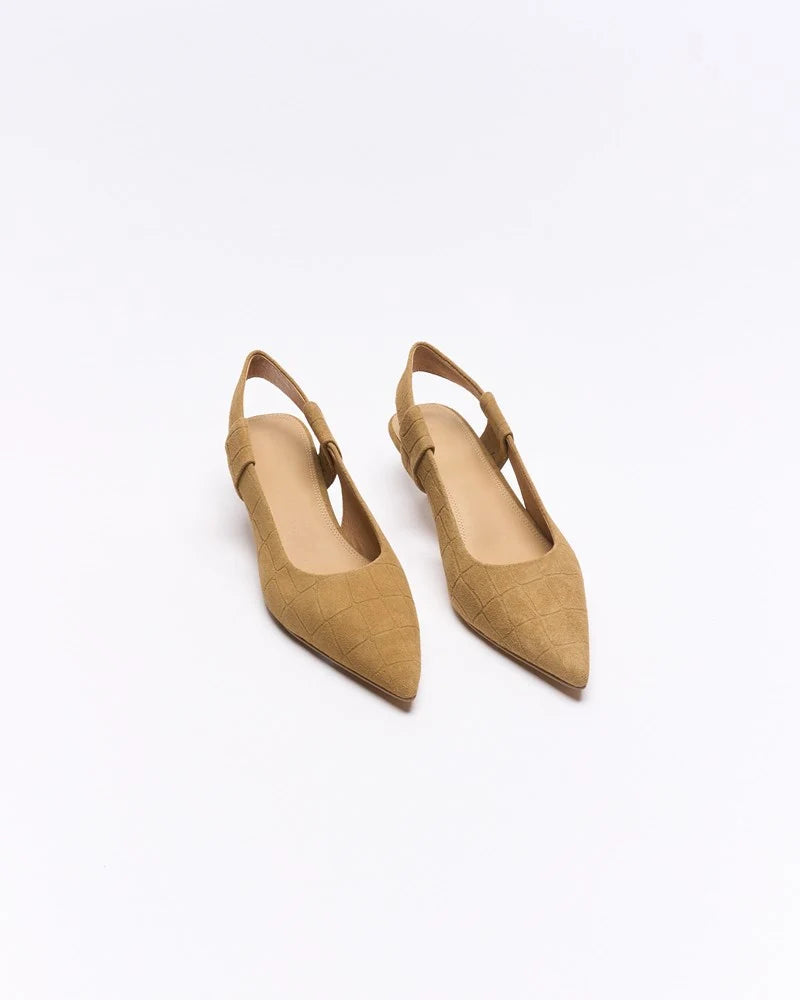 Thora Leather Heel