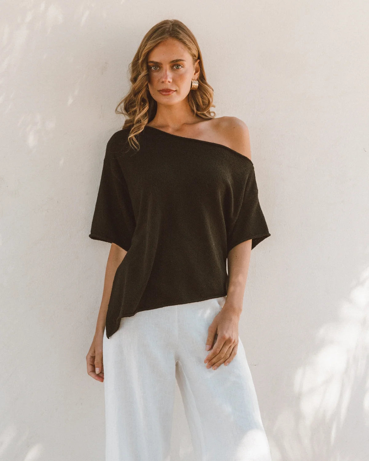 Asymmetrical Knit Top