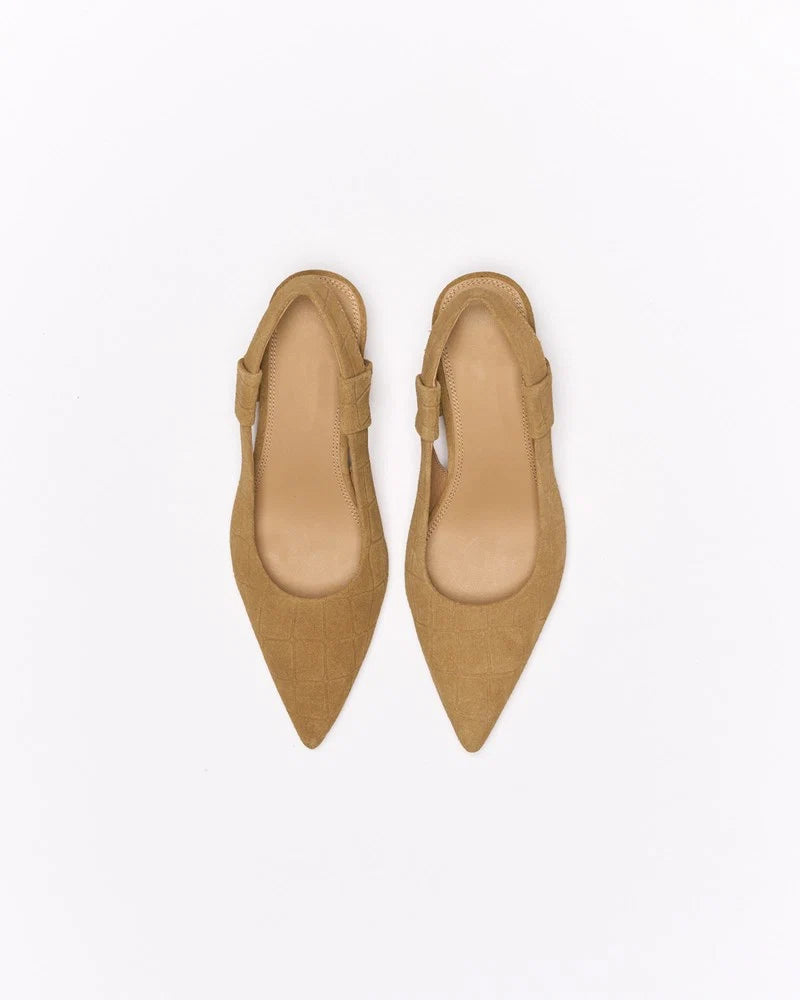 Thora Leather Heel