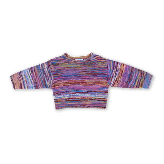 Knitted Pull Over - Rainbow