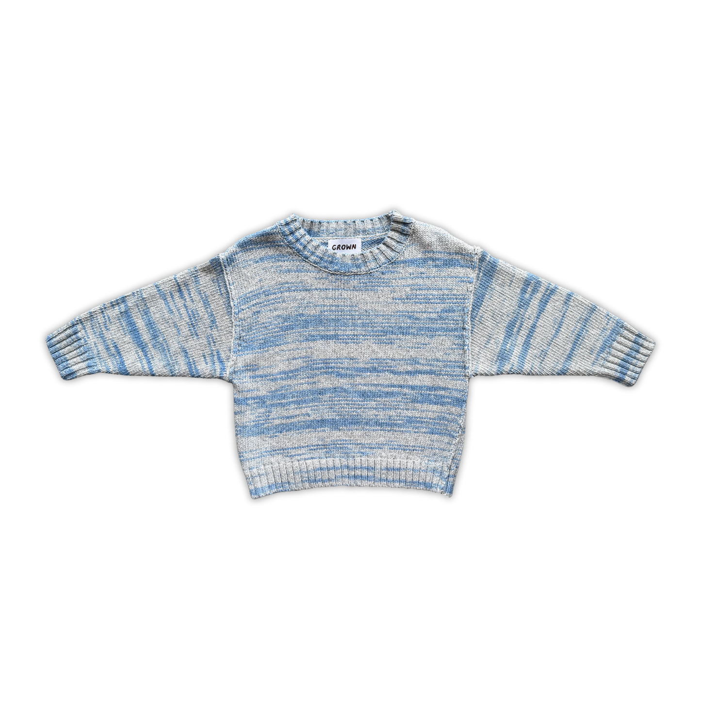 Organic Space Dye Knit Pull Over