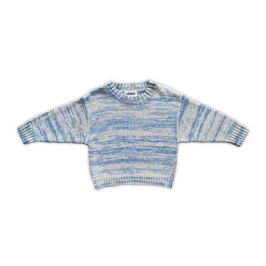 Organic Space Dye Knit Pull Over