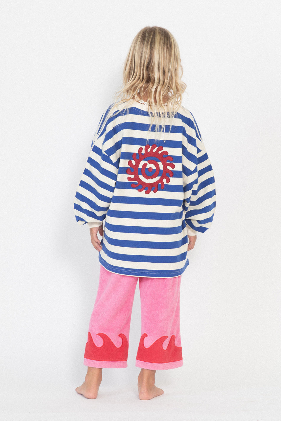 Kids Nautical L/S Tee - Blue