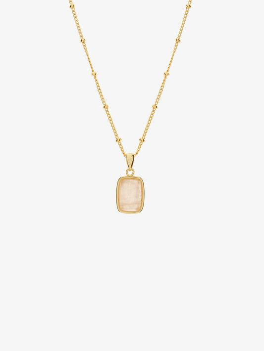Wynter Rose Quartz Necklace