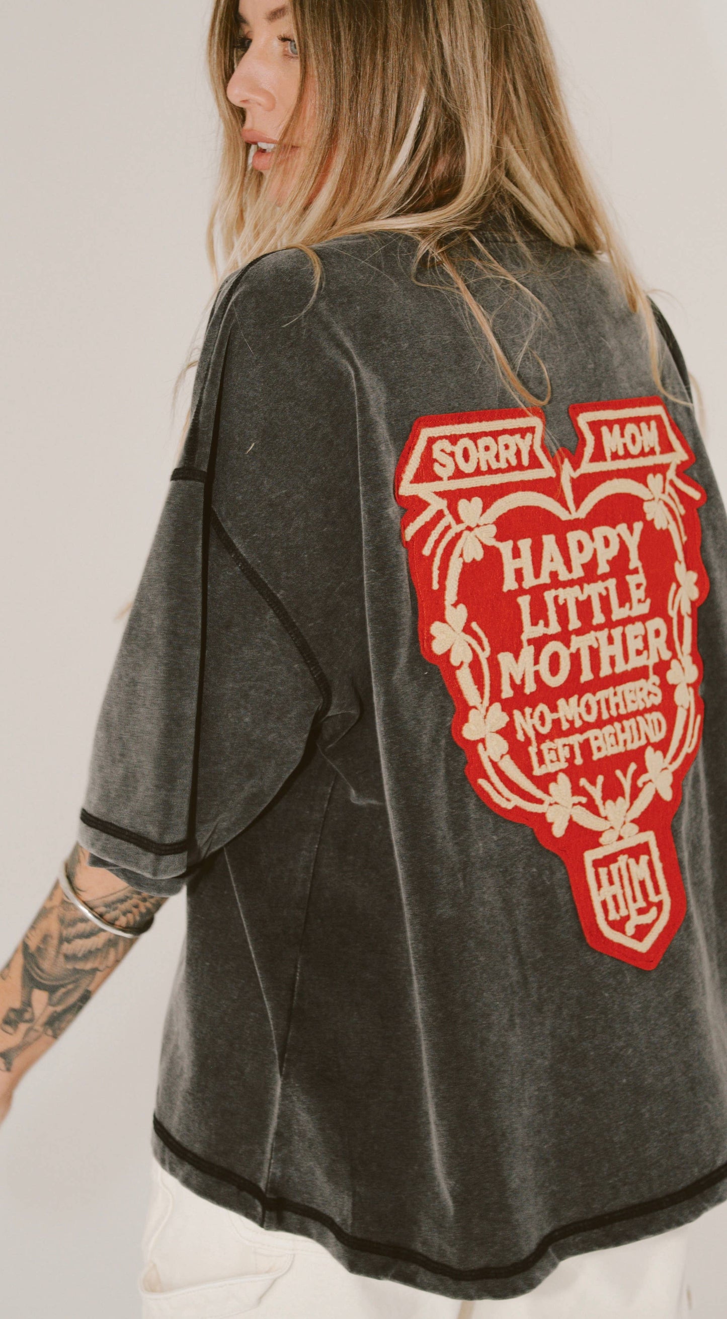 Sorry Mom Tee - Vintage Black - COMING SOON