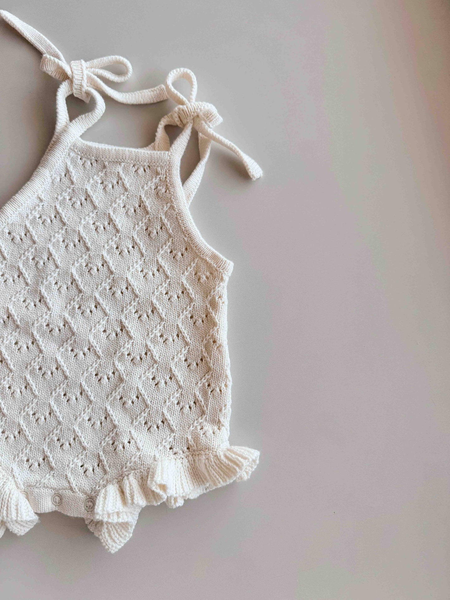 Mila Pointelle Romper - COMING SOON