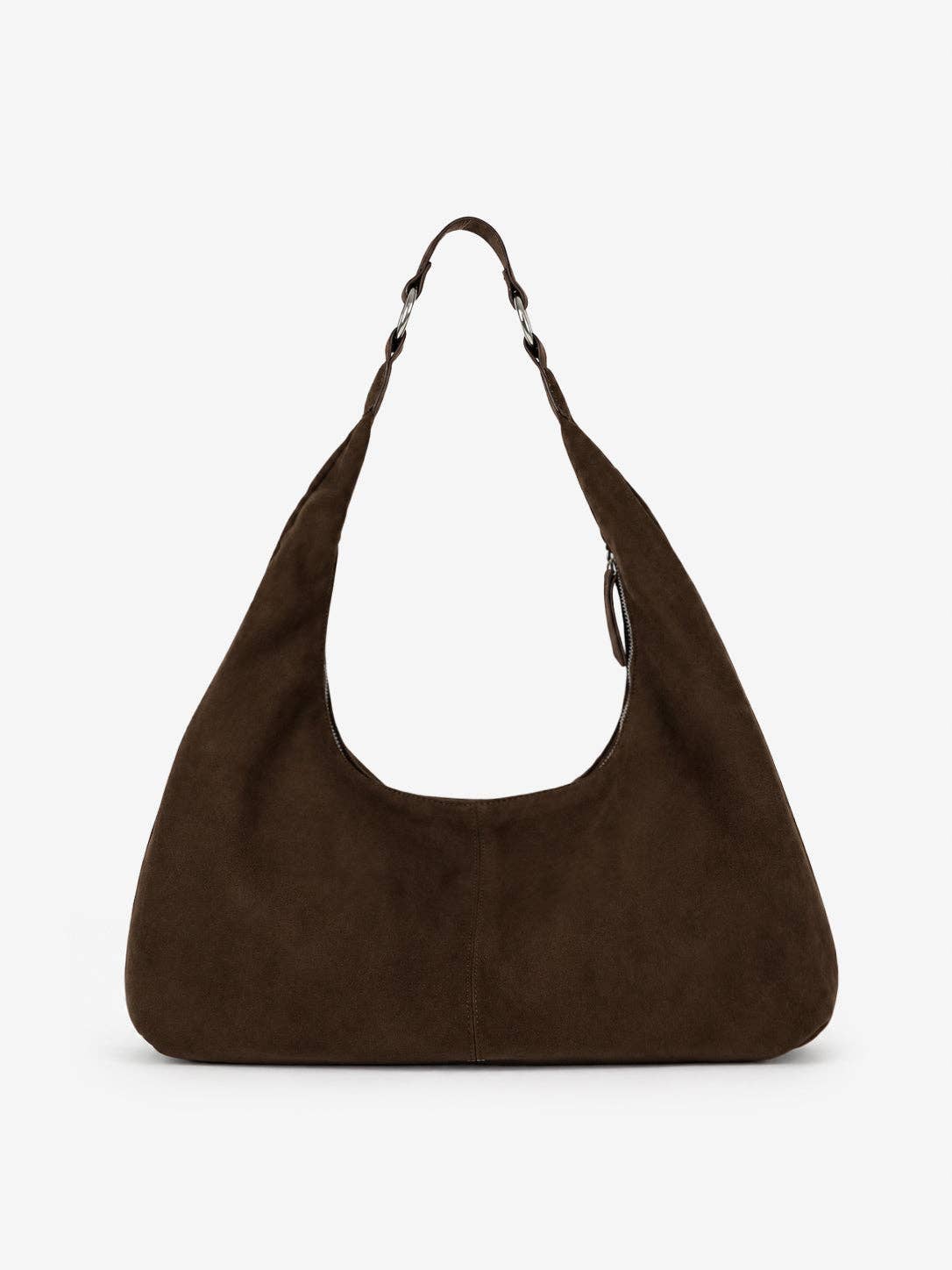 Organica Brown Hobo Shoulder Bag