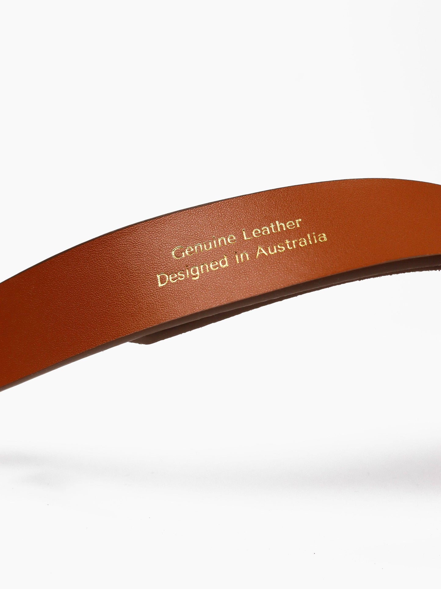 Mocha Genuine Suede Everyday Belt