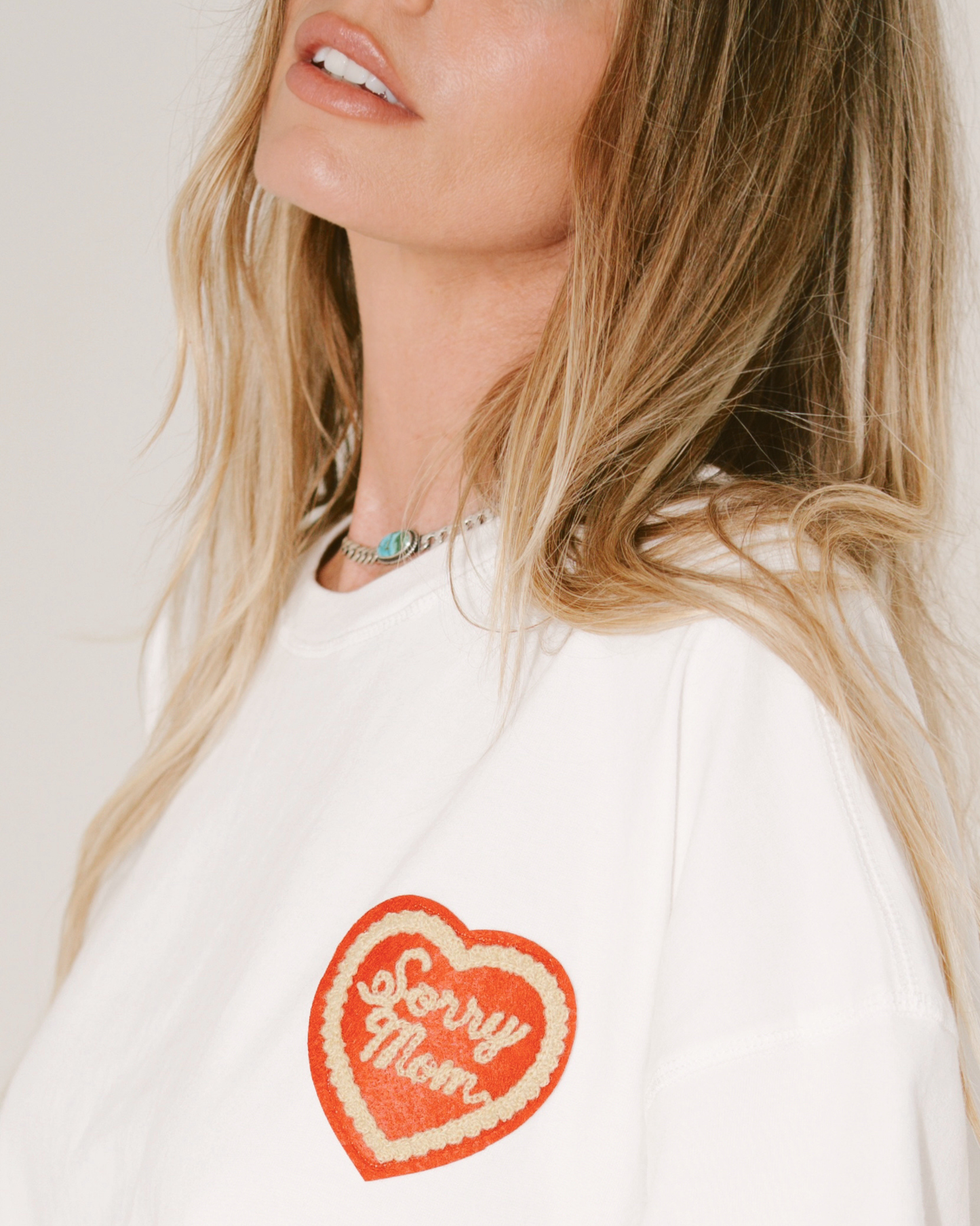Sorry Mom Tee - White - COMING SOON